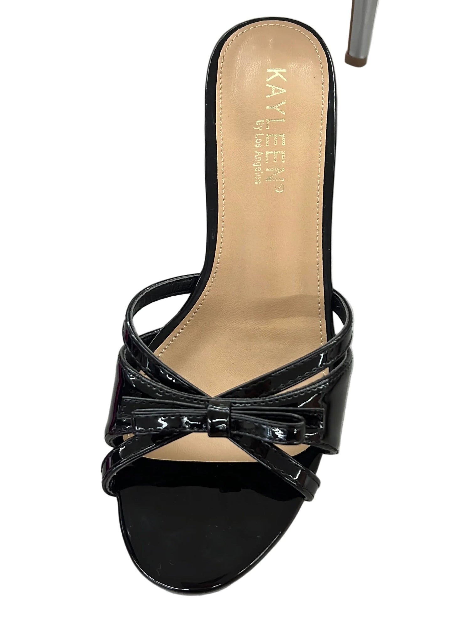 SLIDE KITTEN HEEL WITH BOW DETAIL ABANA-101