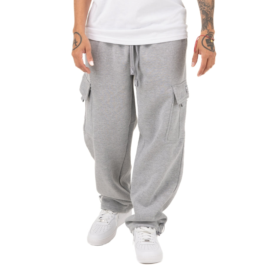 PRO CLUB MENS HEAVYWEIGHT FLEECE CARGO PANTS
