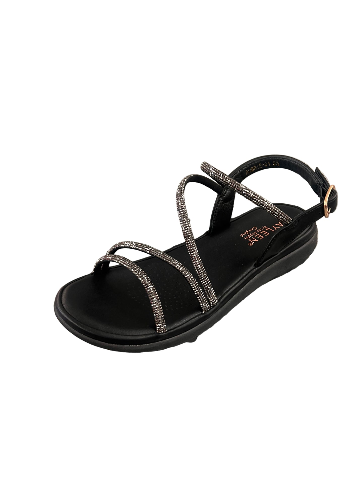 SIMPLE RHINESTONE BAND SANDAL AUBRIE-91
