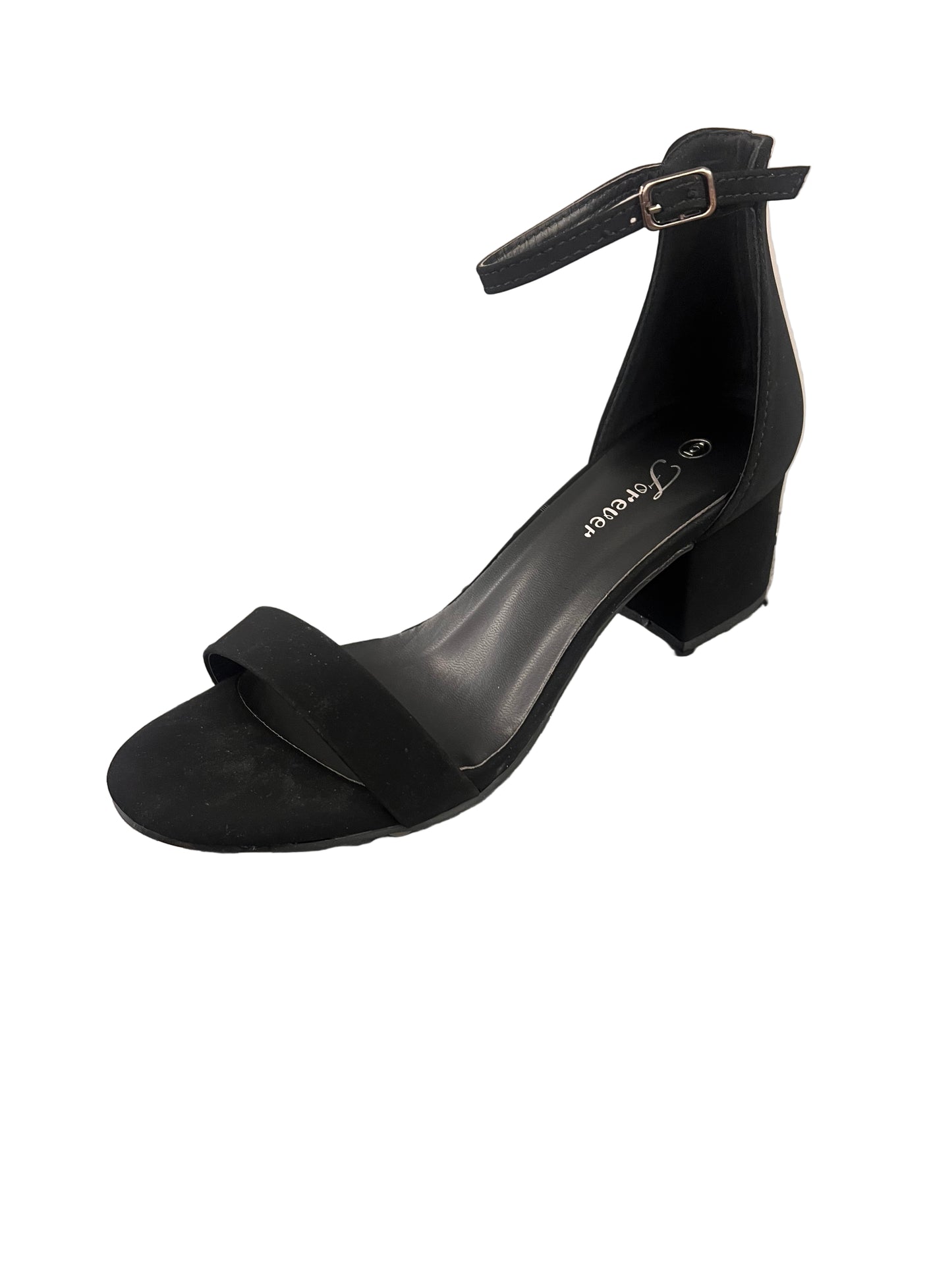 SUEDE CASUAL BLOCK HEEL NATALY-06