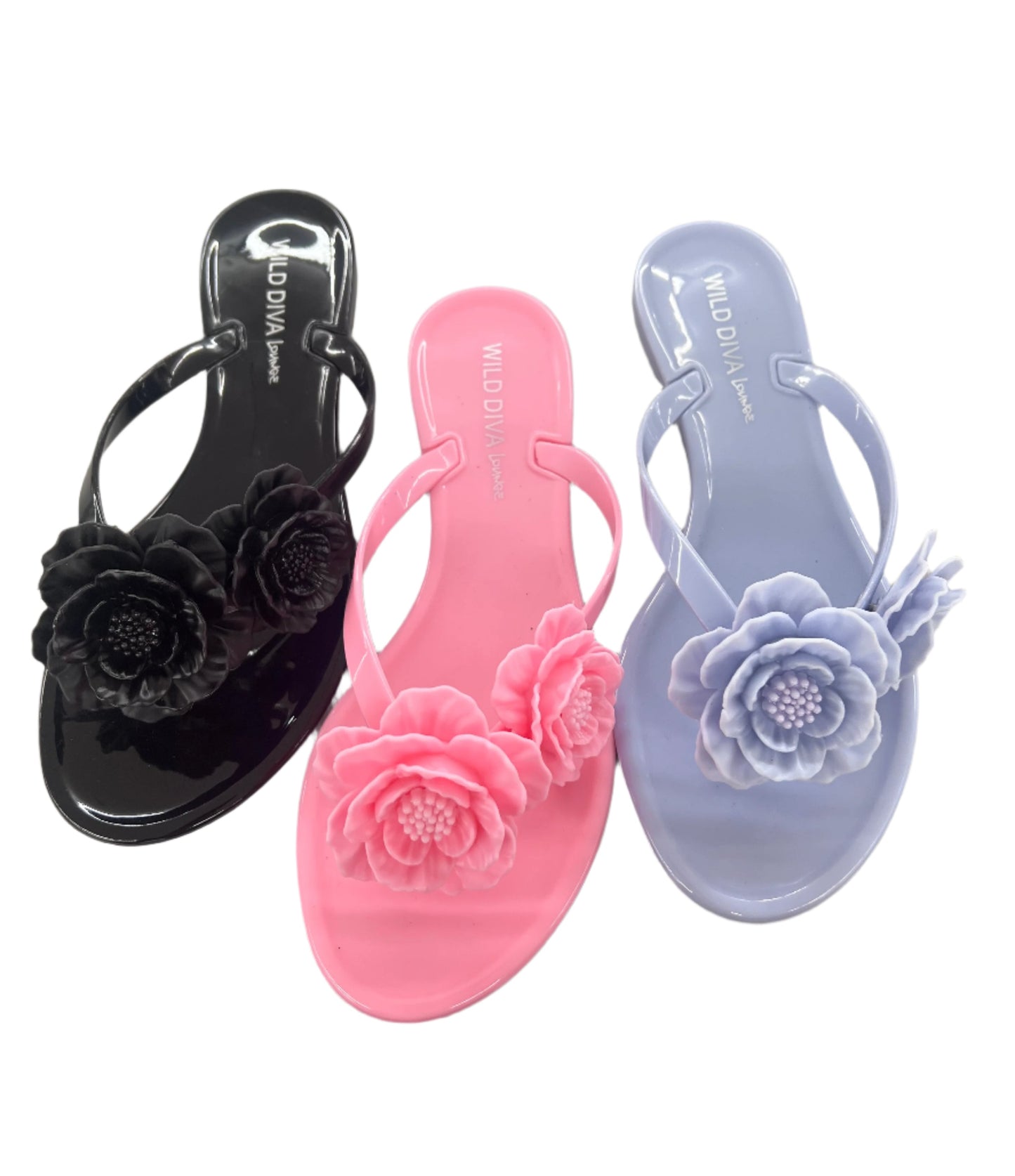 JELLY SUMMER FLOWER FLIP FLOP JOANIE-367