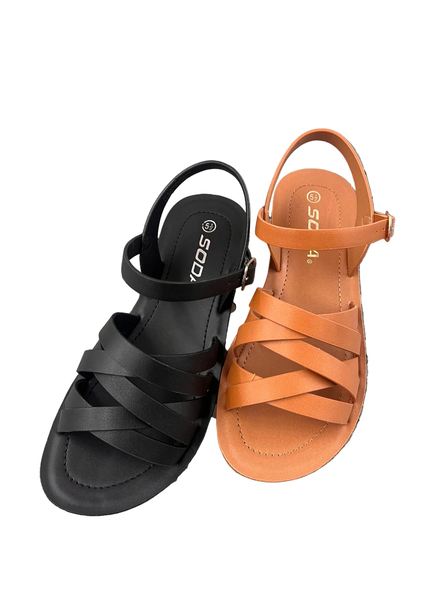 CASUAL STRAPPY FLAT SANDAL GEISHA-S