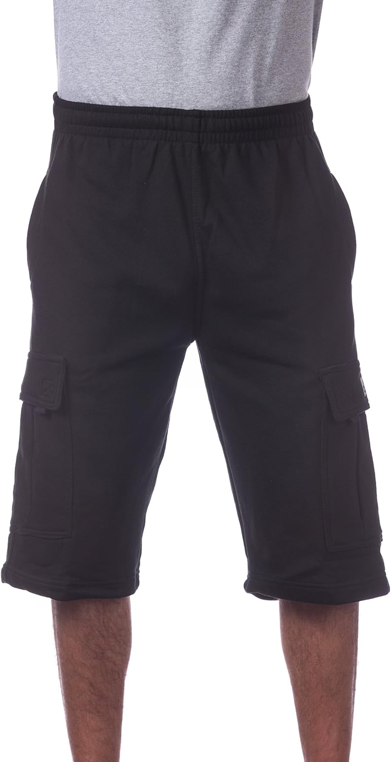Pro Club Men's Fleece Cargo Short