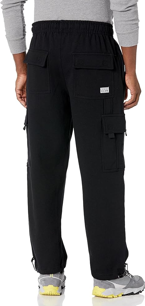 PRO CLUB MENS HEAVYWEIGHT FLEECE CARGO PANTS