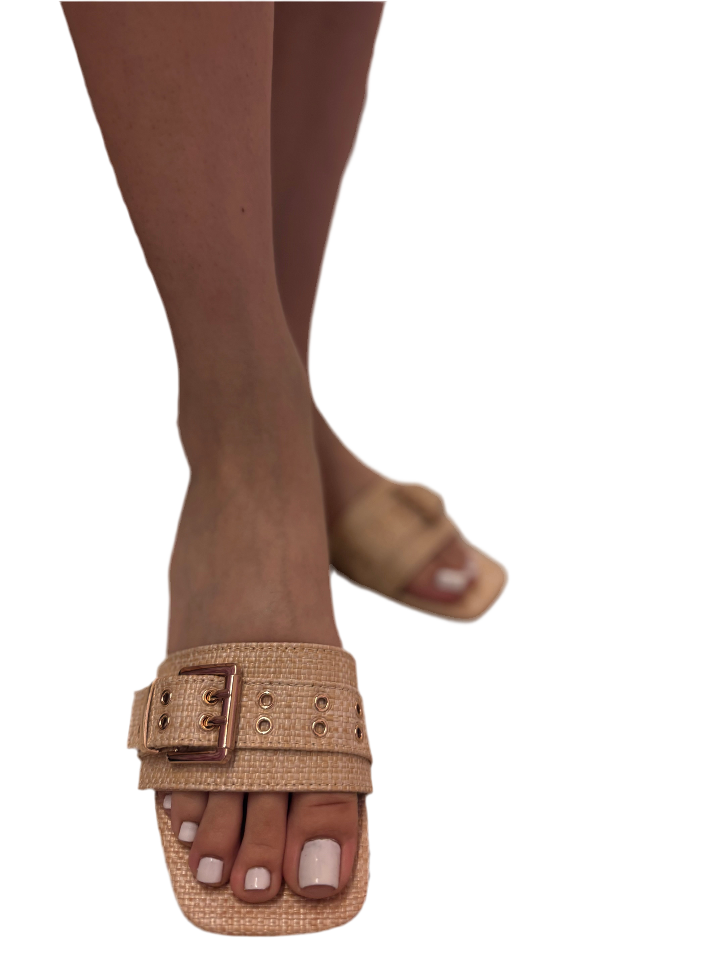RAFFIA KITTEN BLOCK HEEL NASUS-2