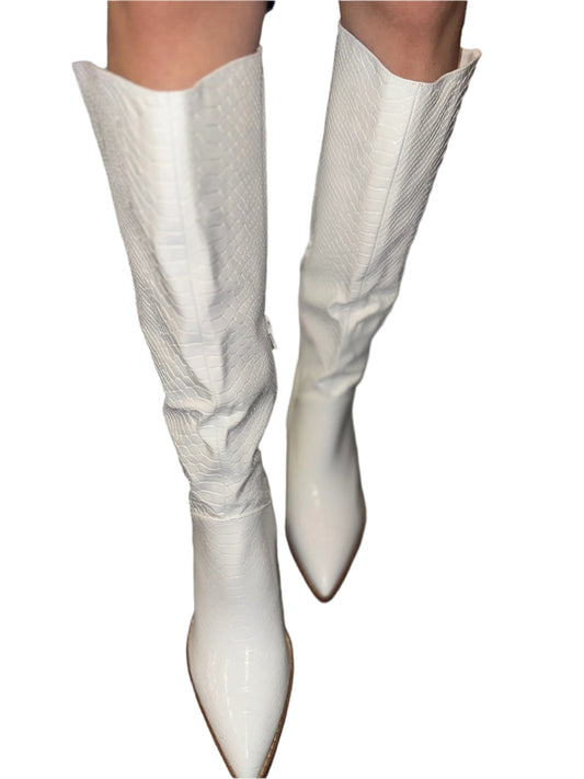 POINTED TOE SNAKE BOOT LILIBETH