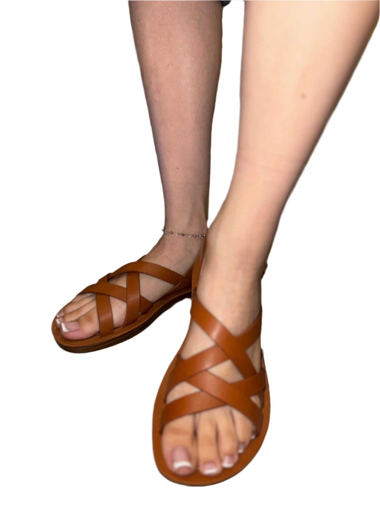 CASUAL STRAPPY FLAT SANDAL AGREE-M