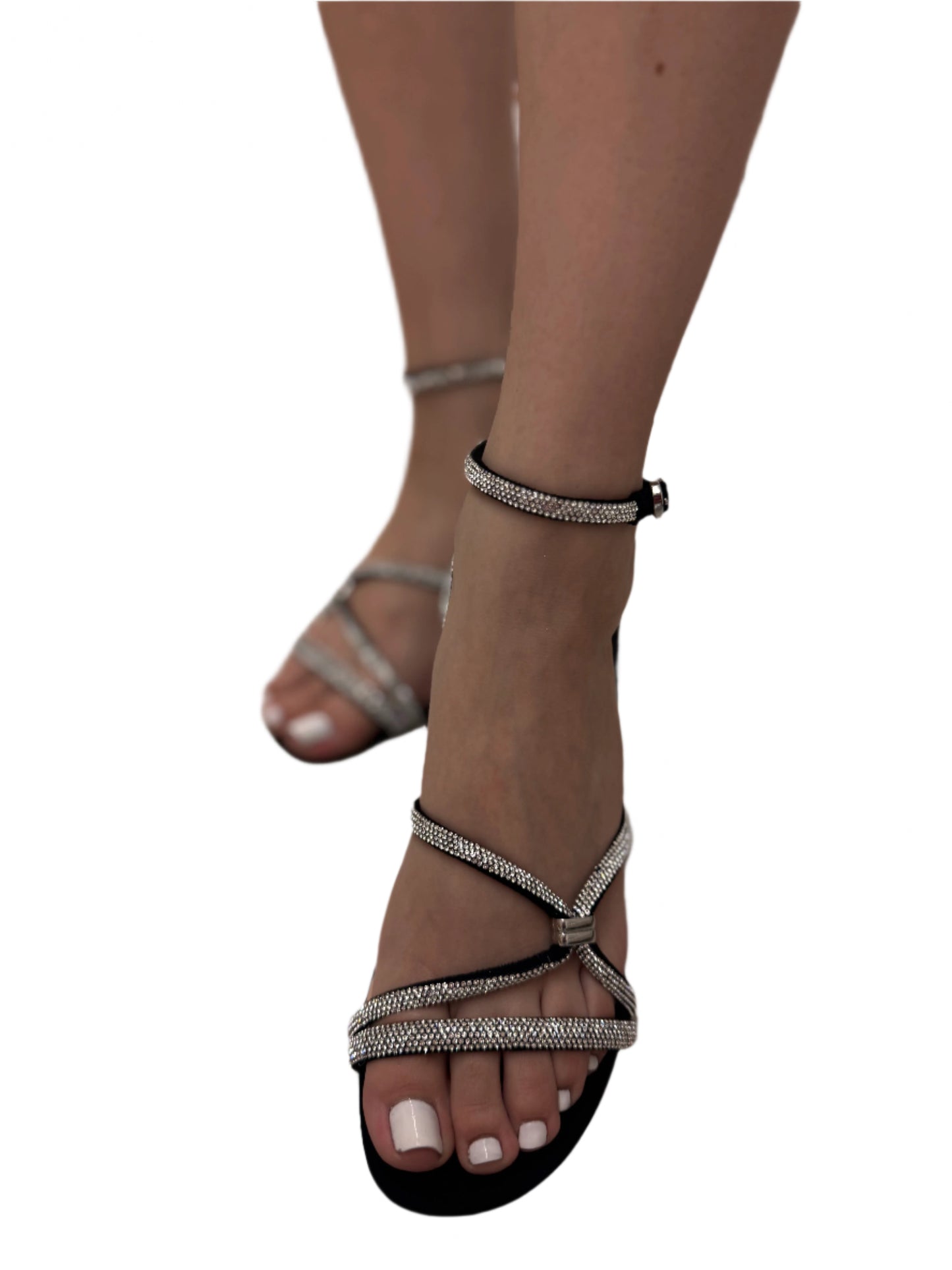 RHINESTONE KITTEN HEEL PATRICIA-S
