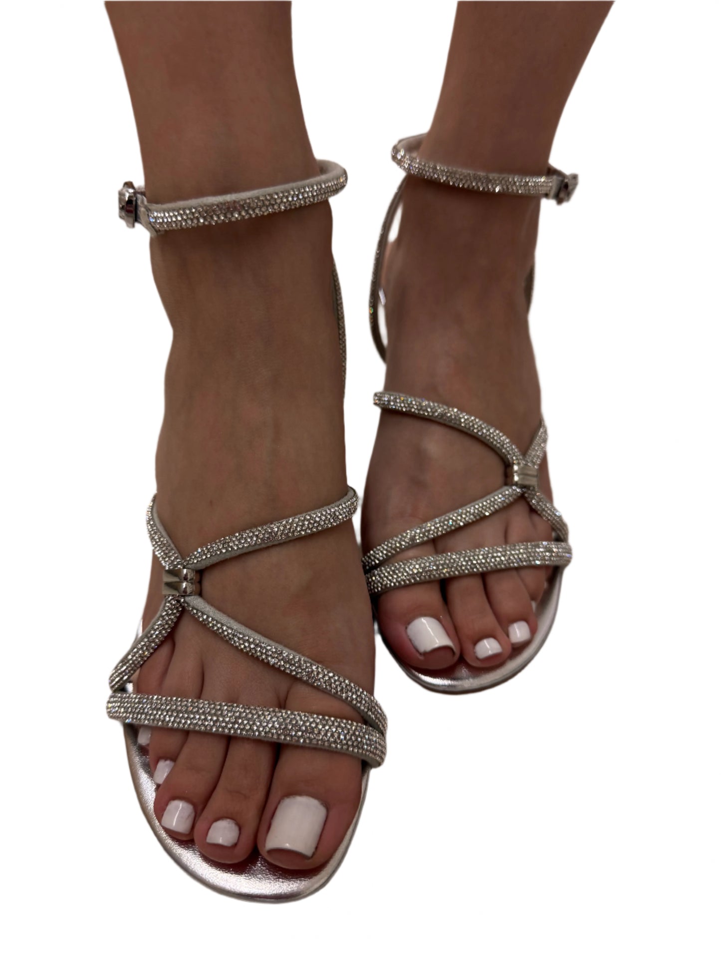 RHINESTONE KITTEN HEEL PATRICIA-S