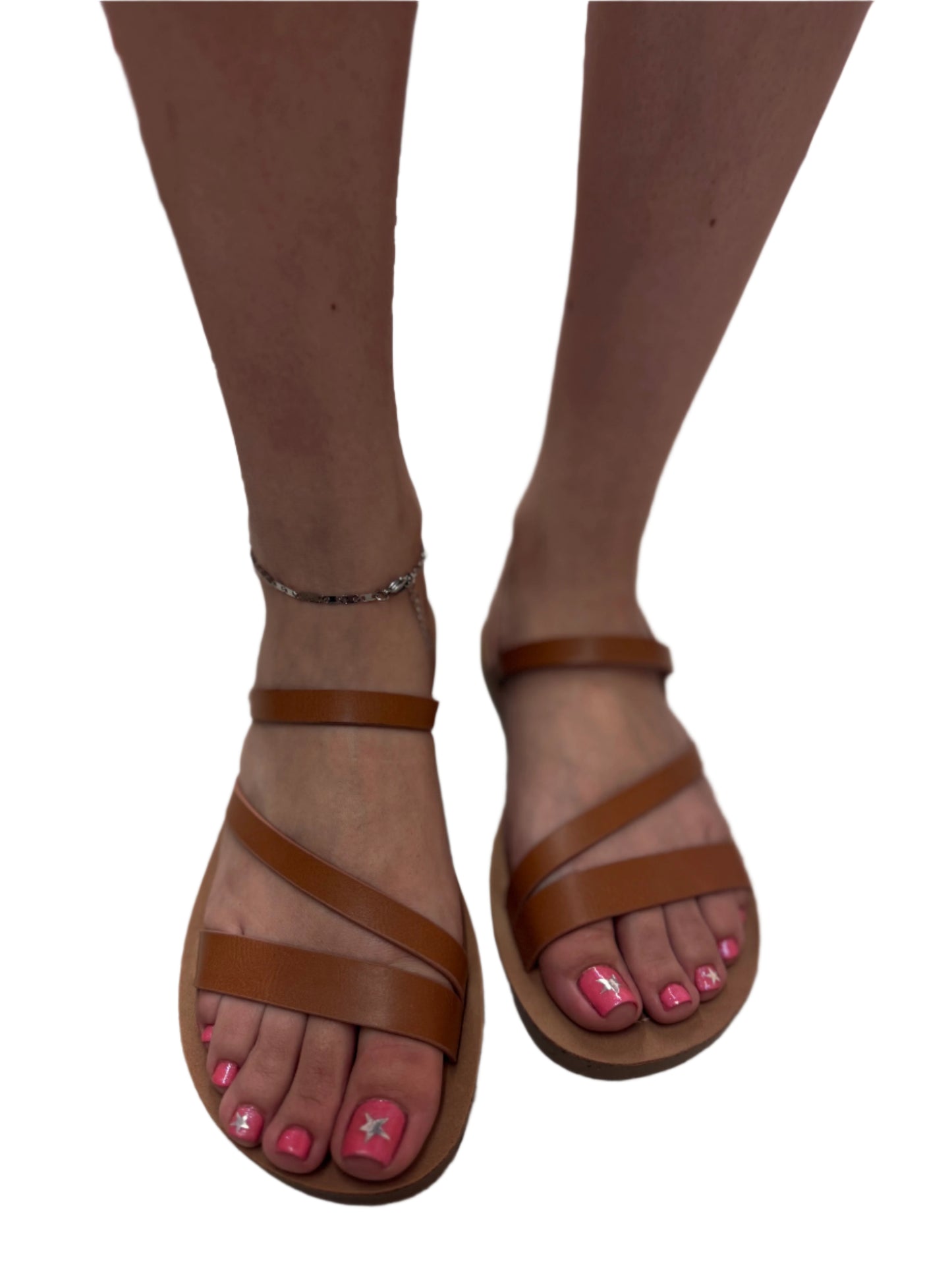 CASUAL STRAPPY SANDAL WITH SIDE BUCKLE ENFOLD-S