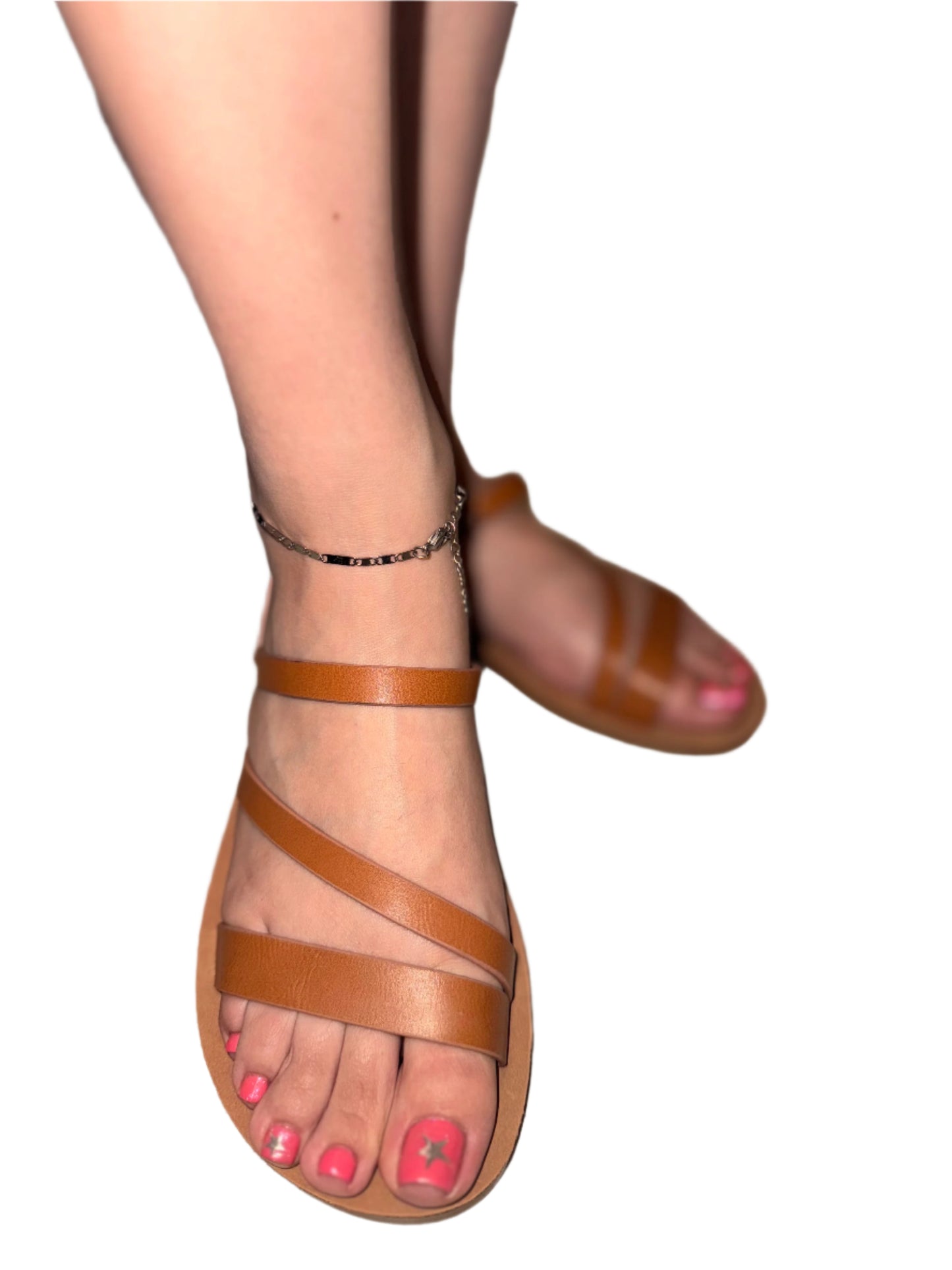 CASUAL STRAPPY SANDAL WITH SIDE BUCKLE ENFOLD-S