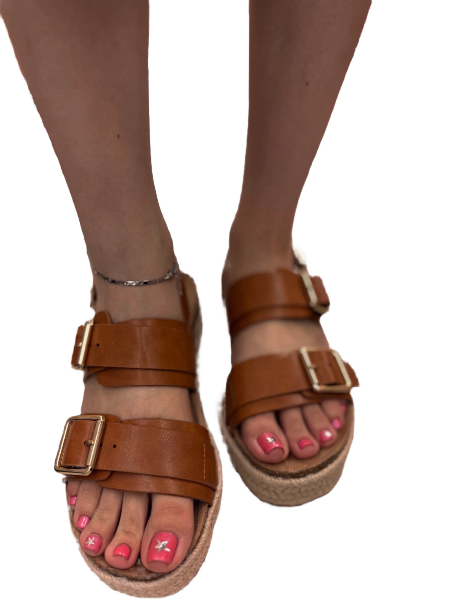 SUMMER PLATFORM DOUBLE BUCKLE SANDAL BRAKE-07