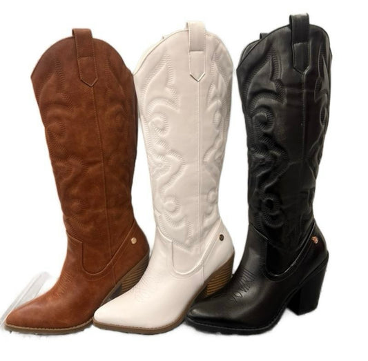 WESTERN BELOW THE BOOT WITH BLOCK HEEL CODY-101