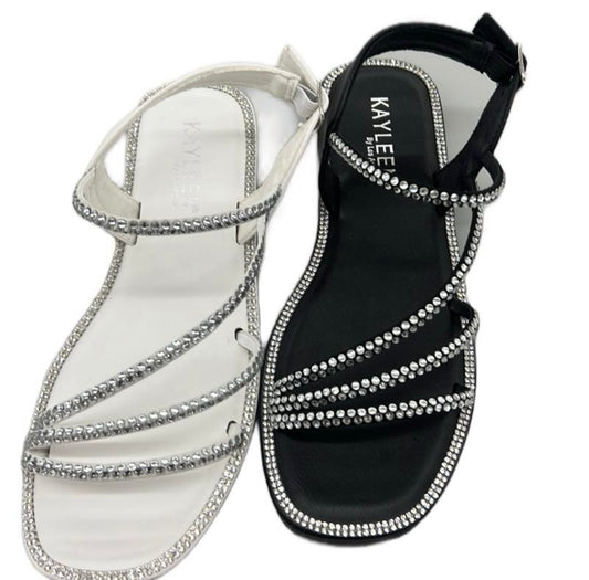 RHINESTONE STRAP SANDAL MIA-30