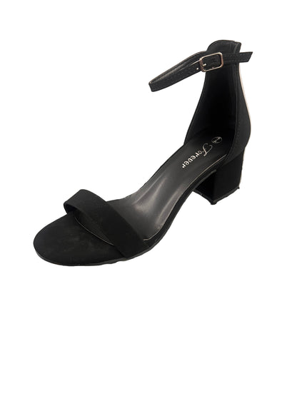 SUEDE CASUAL BLOCK HEEL NATALY-06