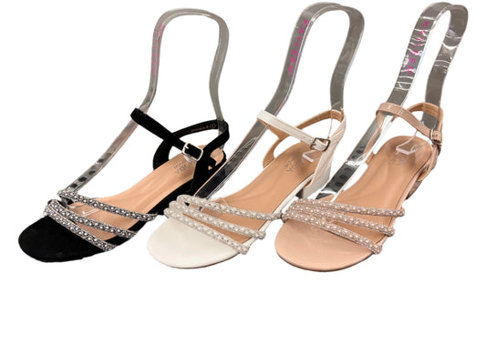 KITTEN BLOCK HEEL WITH PEARL DETAILS DONNA-9