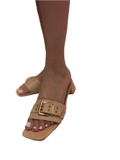 RAFFIA KITTEN BLOCK HEEL NASUS-2