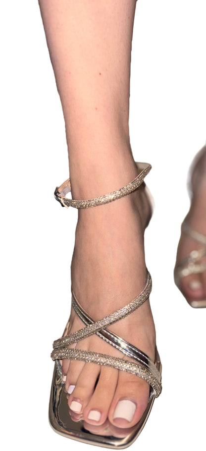 RHINESTONE STILETTO HEEL NARALA-59