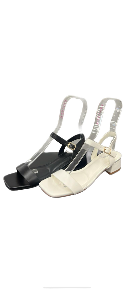 CASUAL KITTEN BLOCK HEEL WITH BUCKLE DETAIL NASUS-5