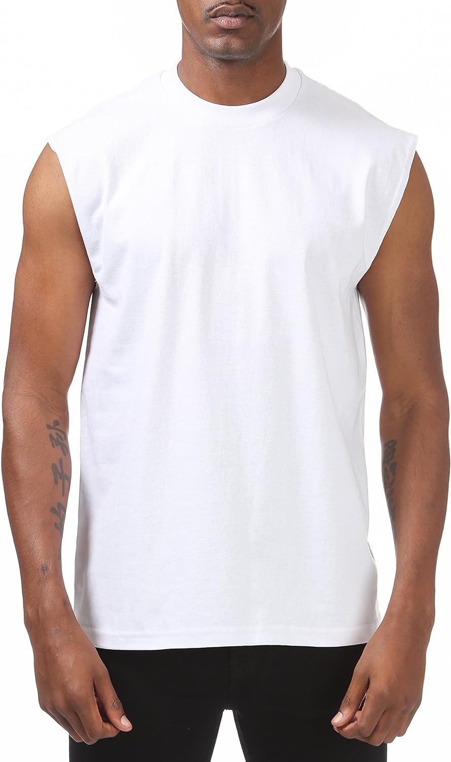 Pro Club Men's Heavyweight Sleeveless Muscle T-Shirt