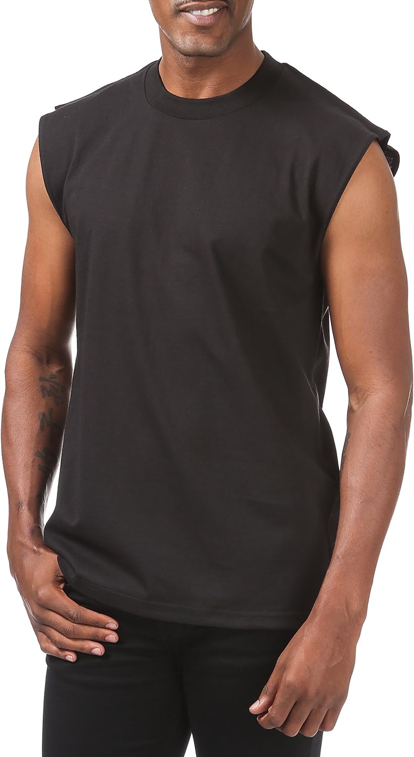 Pro Club Men's Heavyweight Sleeveless Muscle T-Shirt