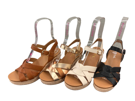 SUMMER WOVEN EDGE HEEL TIER-S