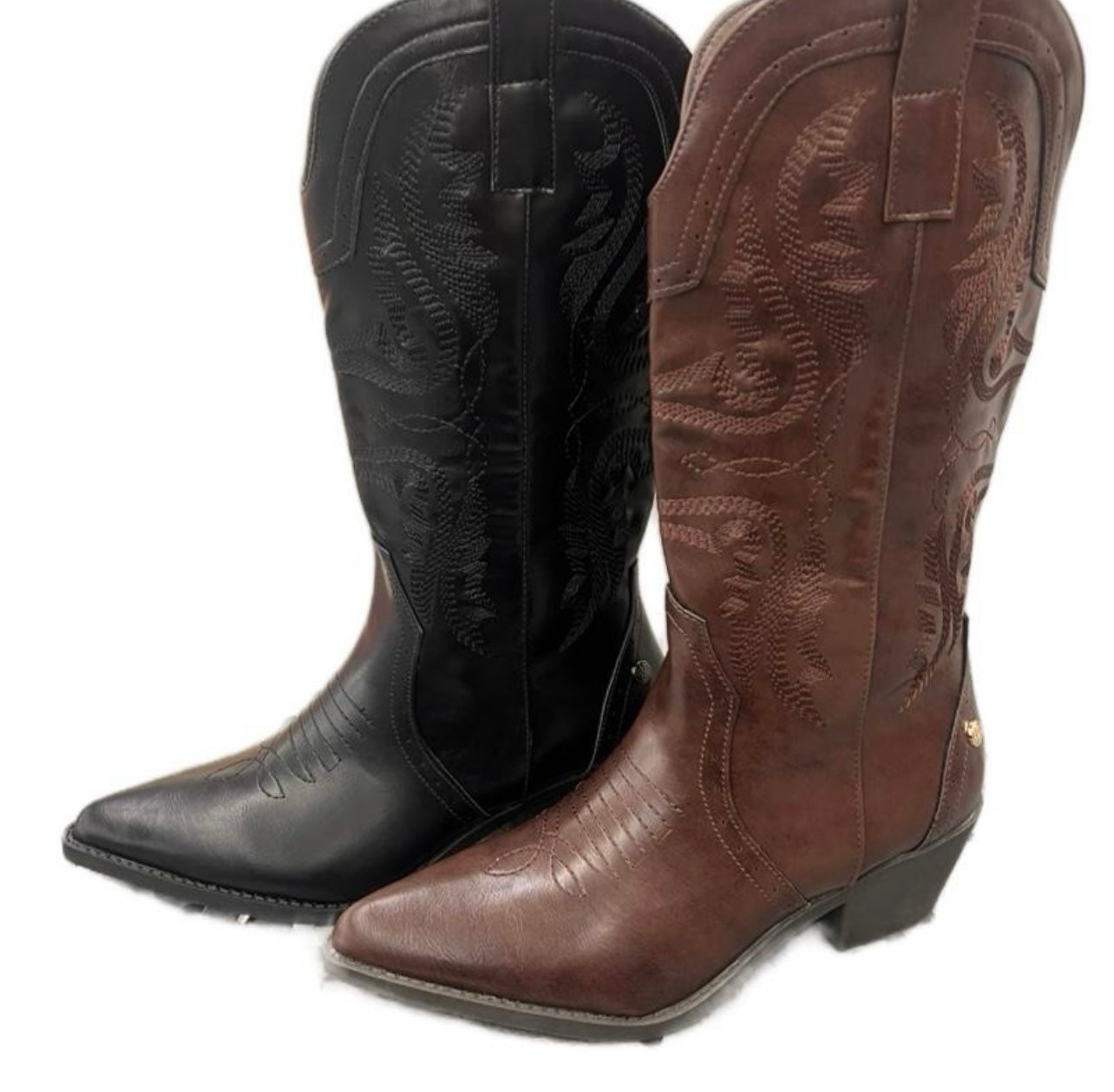 WESTERN BLOCK HEEL BOOT RIVERTON-101