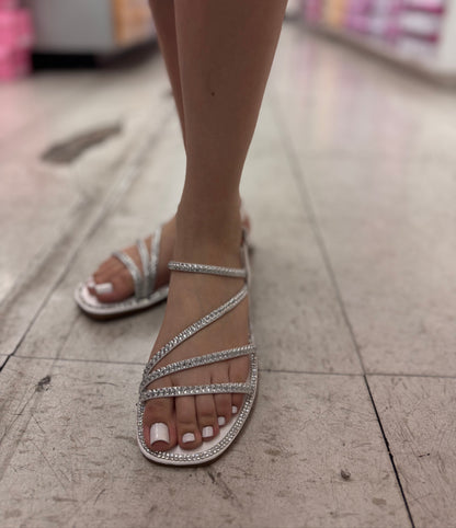 RHINESTONE STRAP SANDAL MIA-30