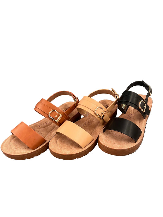 SIMPLE SANDAL WITH BUCKLE DEATIL LILYROSE-103