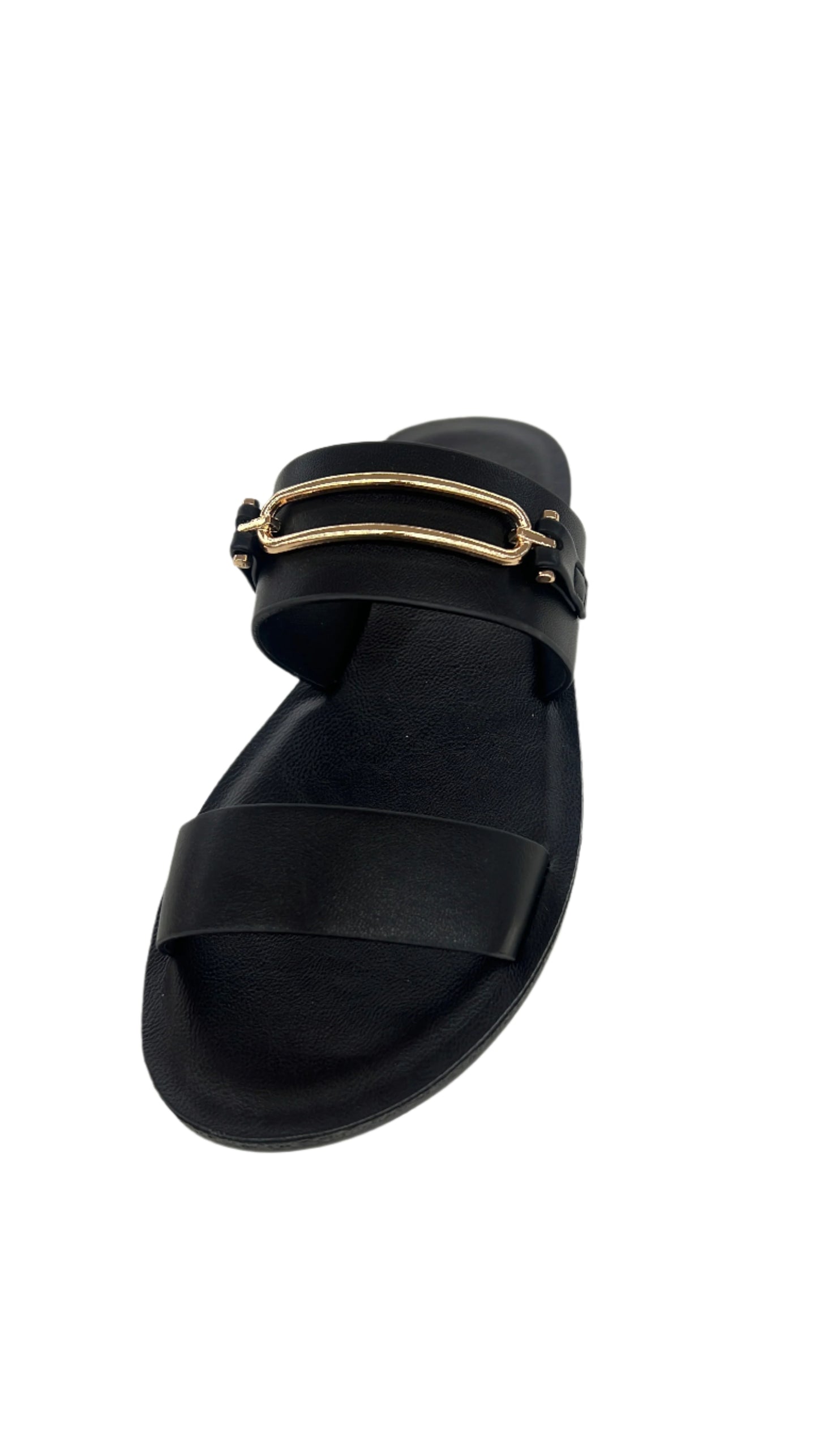 SLIDE SUMMER SANDAL WITH GOLD DETAIL SCENTS-S