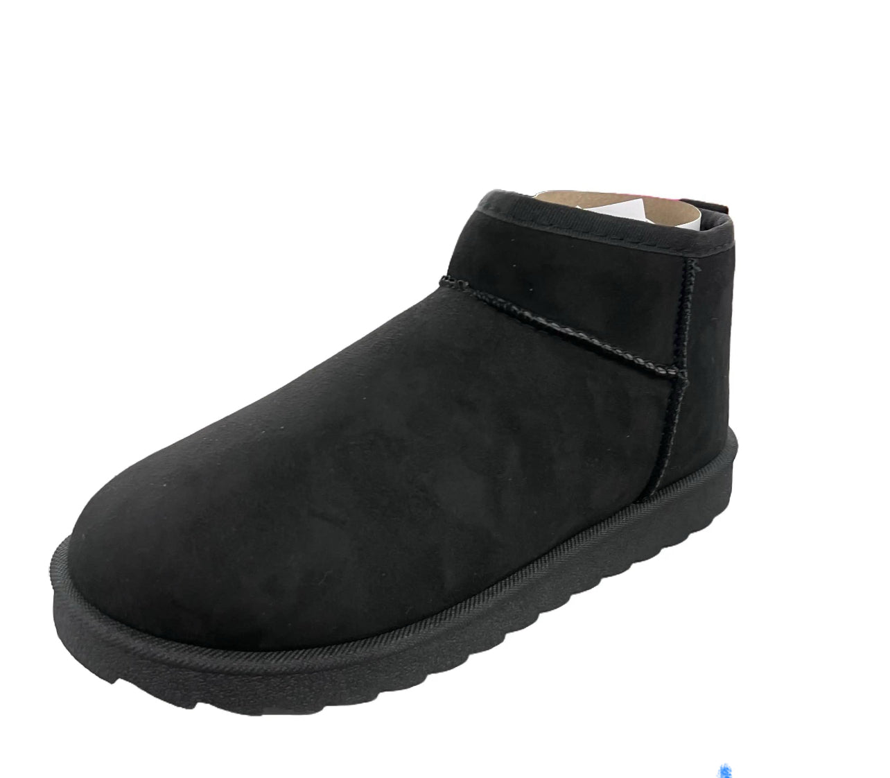 ANKLE BOOT WITH FUZZY INSIDE LINING MELON-01