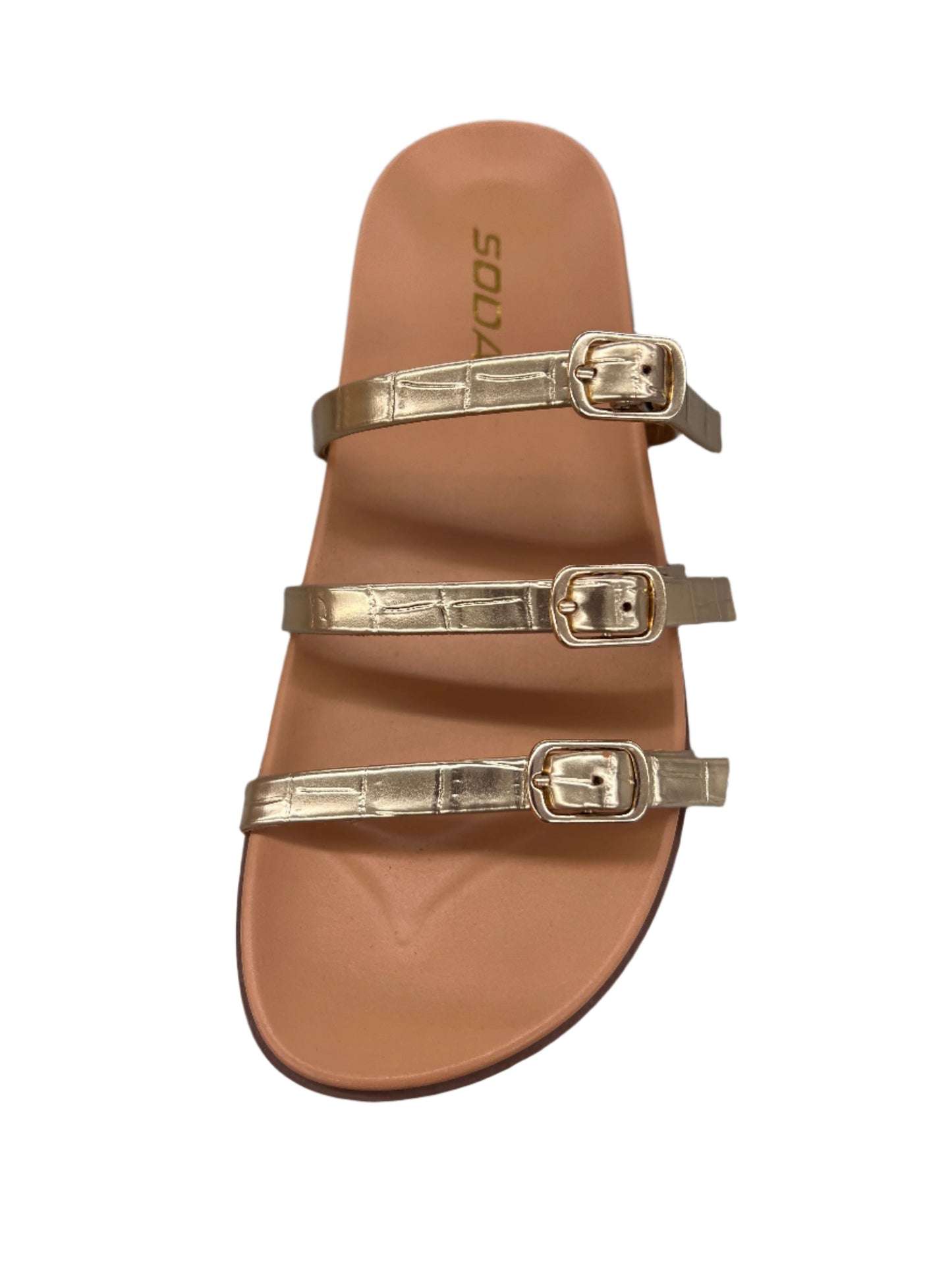 3 STRAPS SANDAL SLIDE IN ELVINA-S