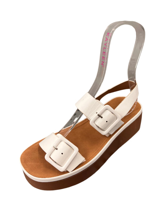 CASUAL SUMMER BUCKLE SANDAL WITH PLATFORM MILOU-98