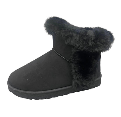 COMFORT BOOT WITH FUZZY DETAIL MELON-04