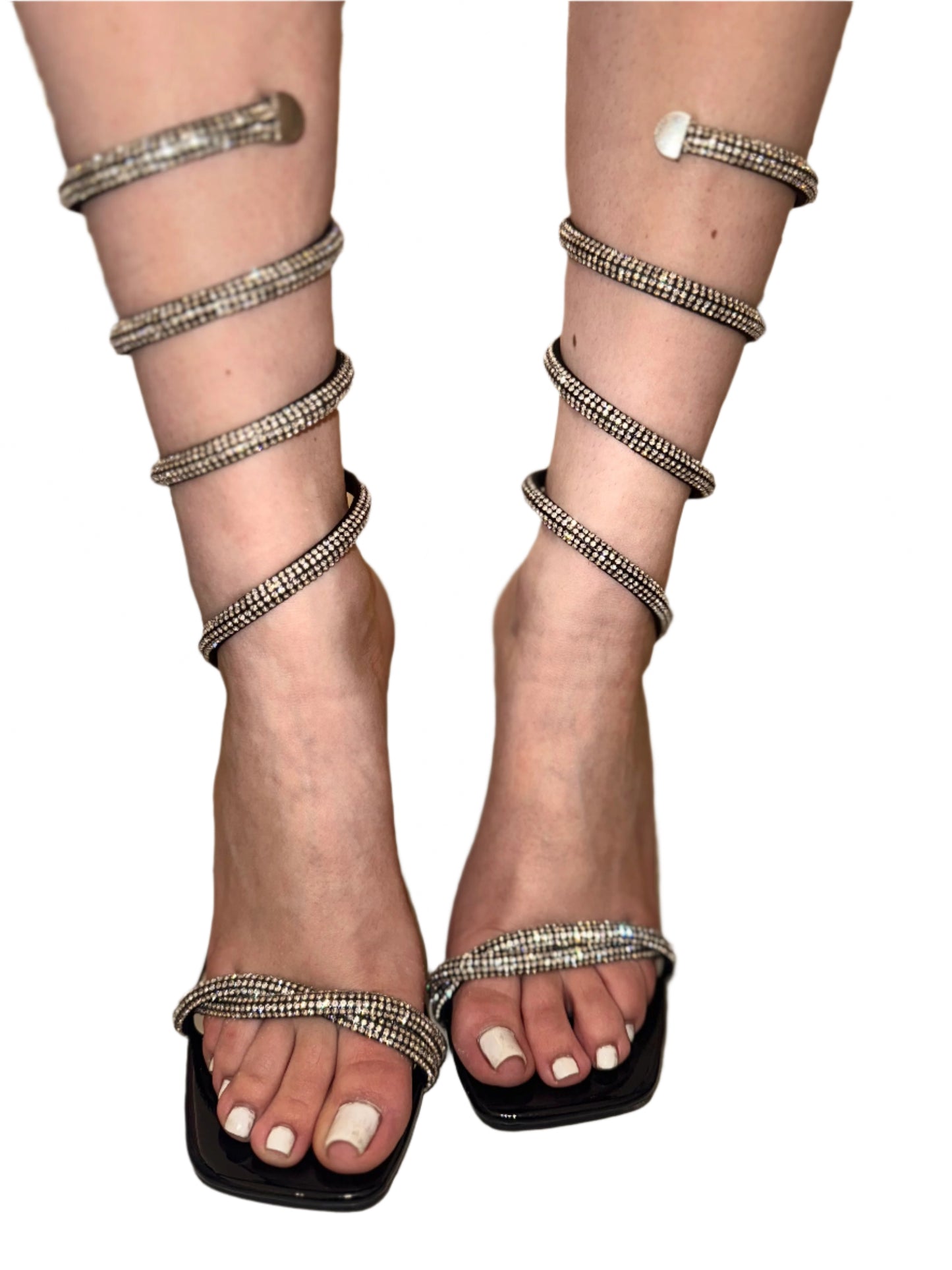 SPIRAL RHINESTONE STILETTO HEEL FLAIR-07
