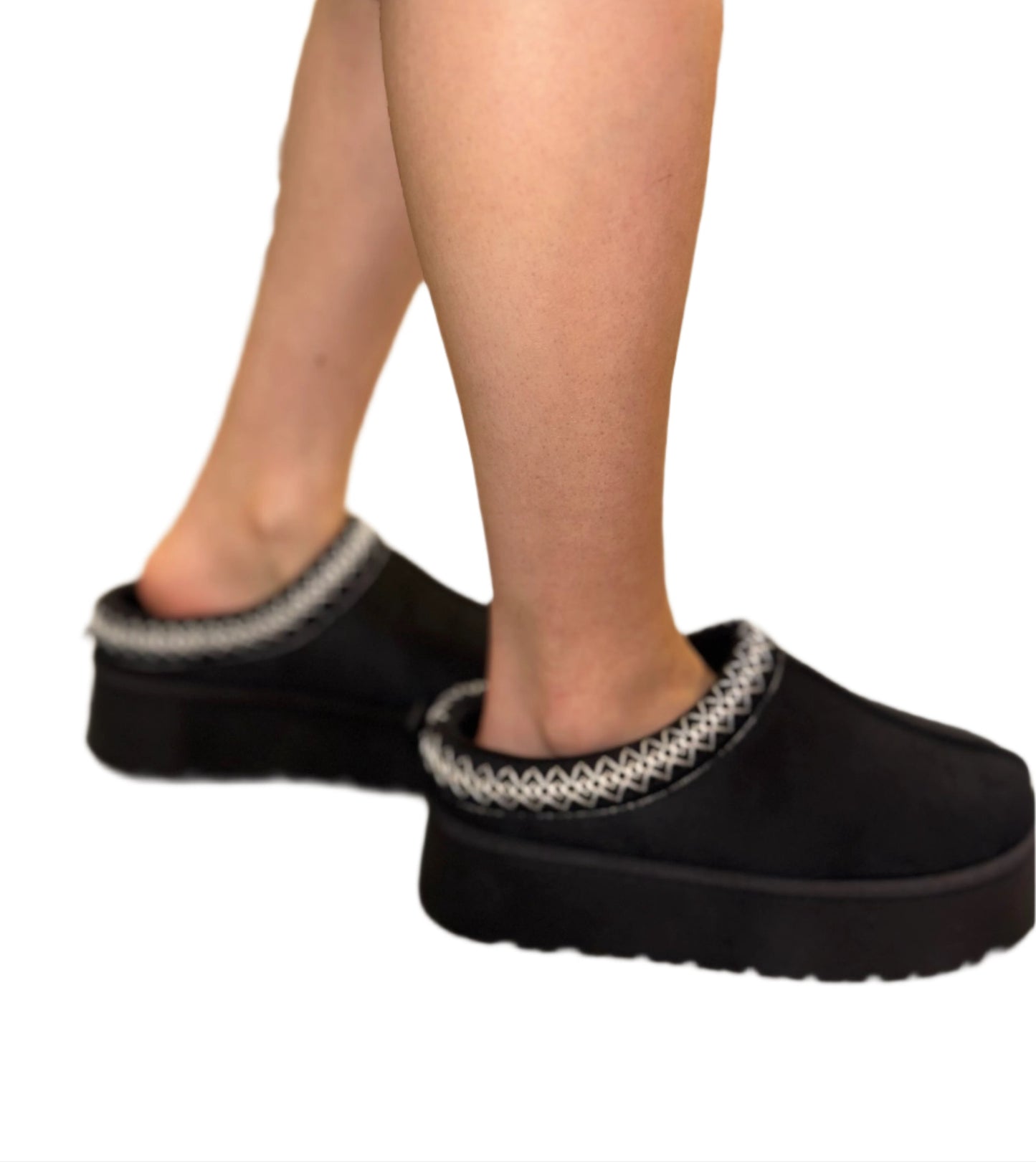PLATFORM SLIDE WITH FUZZY INSIDE LINING OAKLEE-25