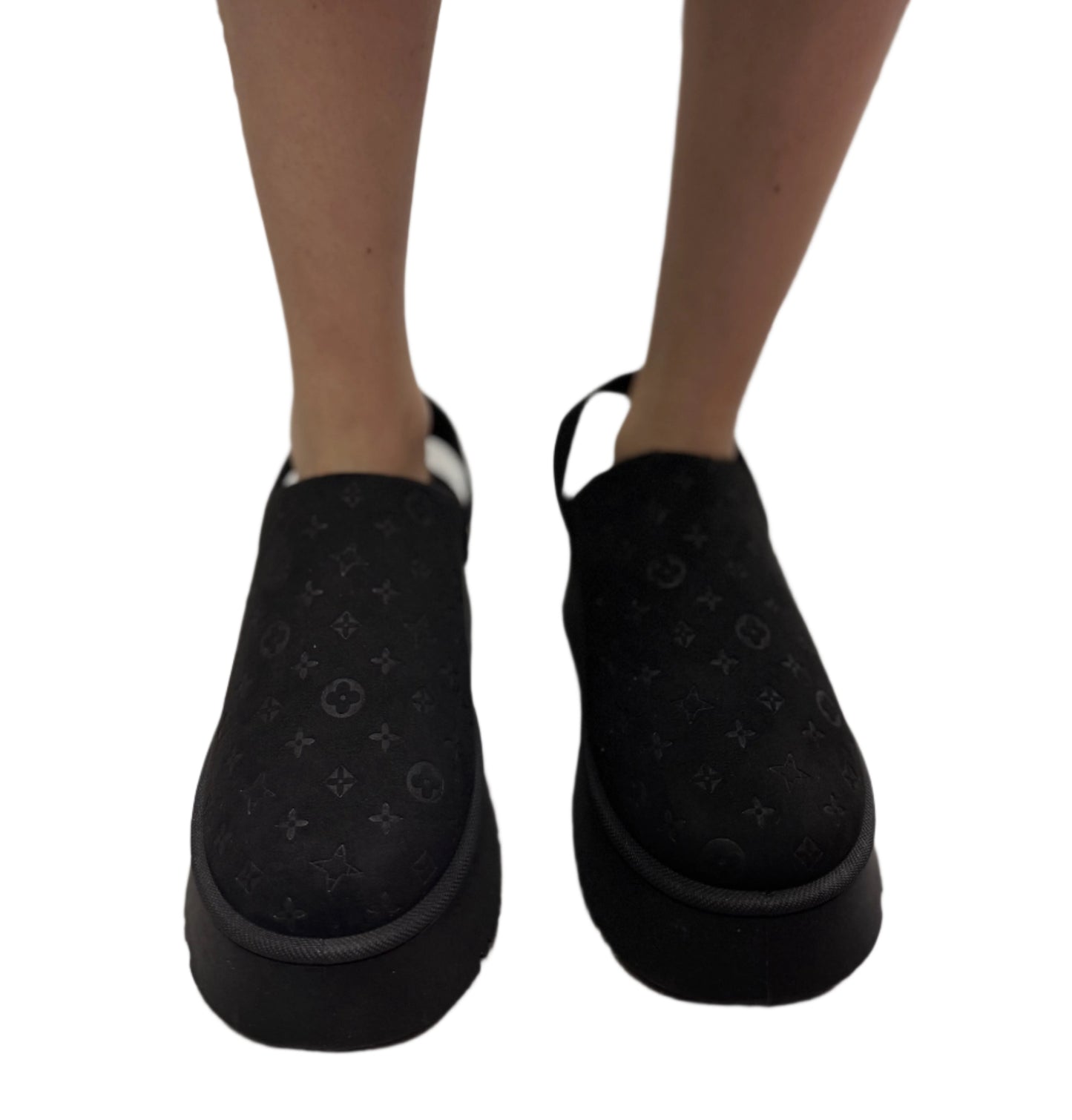 PLATFORM SLIDE WITH FUZZY INSIDE LINING OAKLEE-11