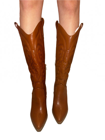BELOW THE KNEE WESTERN COWGIRL BOOT ARIZONA