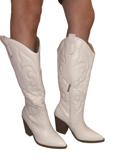 BELOW THE KNEE WESTERN COWGIRL BOOT ARIZONA