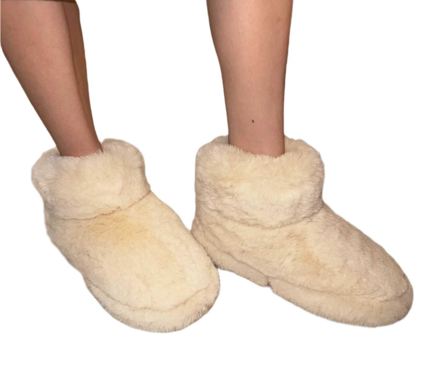 FUZZY ANKLE BOOT LAVA-01