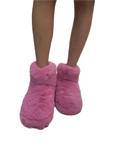 FUZZY ANKLE BOOT LAVA-01