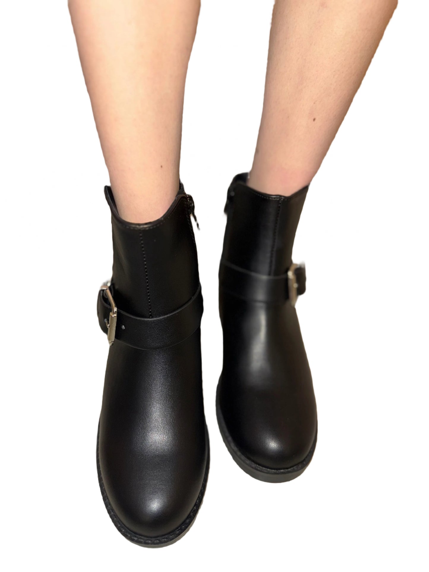 ANKLE BOOT WITH BUCKLE DETAIL BONUS-S