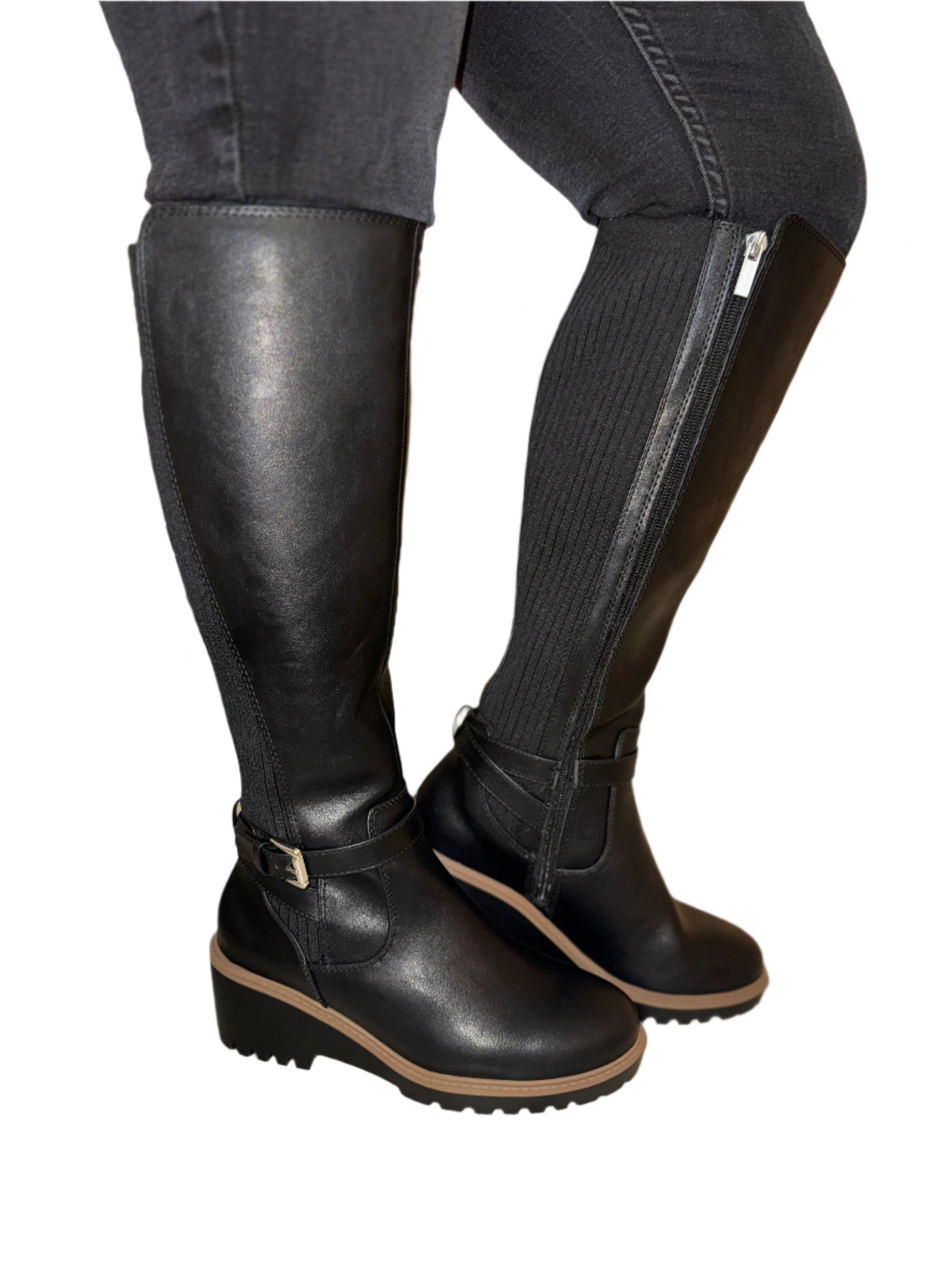 BELOW THE KNEE WEDGE BOOT ZONE-S