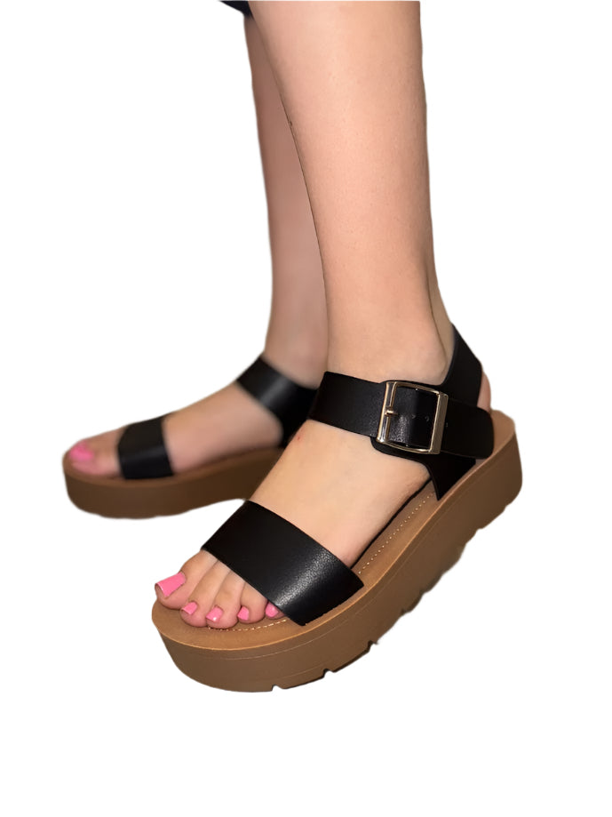 PLATFORM SANDALS OPEN TOE
