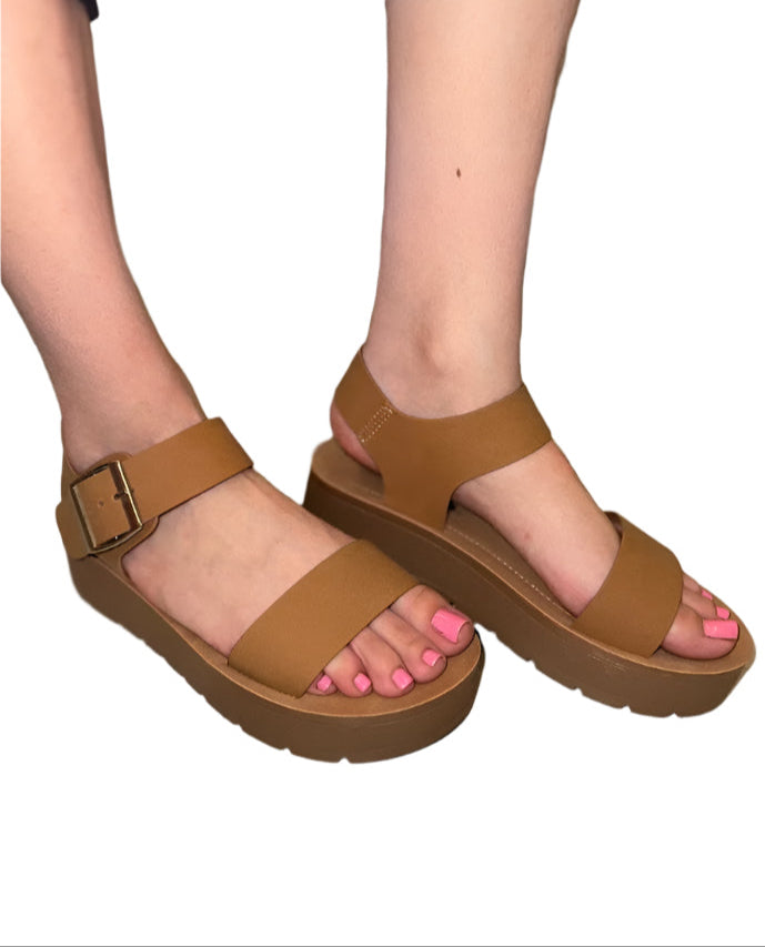 PLATFORM SANDALS OPEN TOE