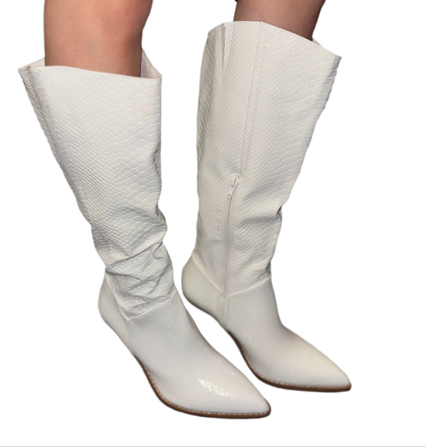 POINTED TOE SNAKE BOOT LILIBETH