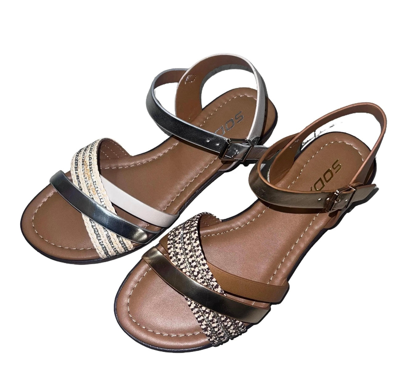 CASUAL SANDAL WITH WOVEN DETAIL MAMBO-S