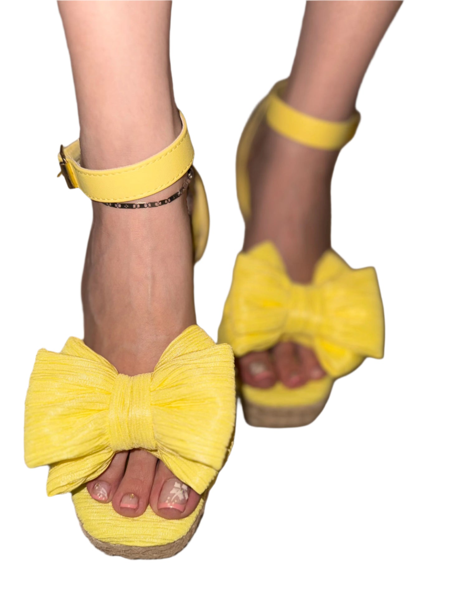 SUMMER WEDGE HEEL WITH BIG BOW DETAIL ATTIRE-08