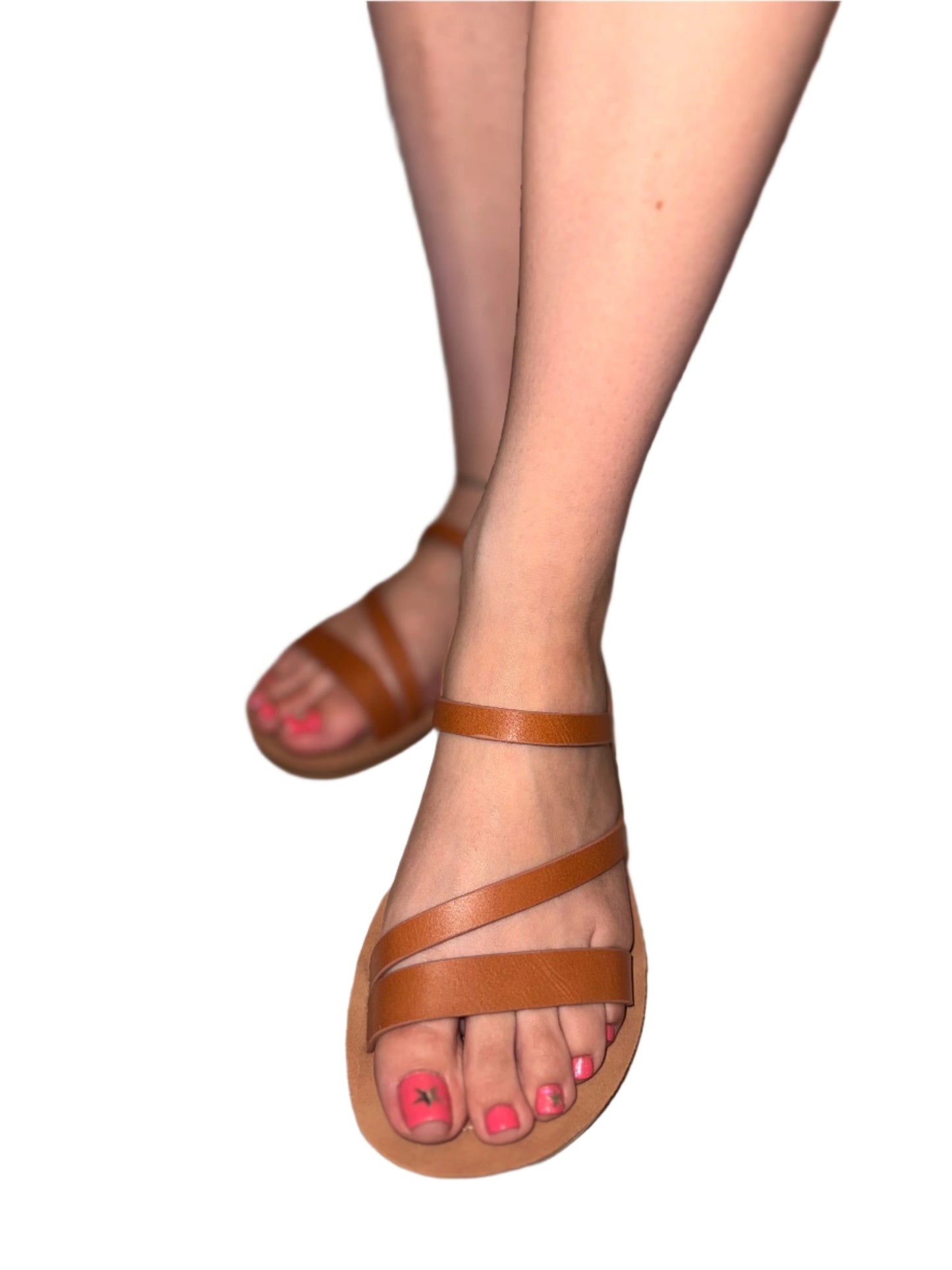 CASUAL STRAPPY SANDAL WITH SIDE BUCKLE ENFOLD-S
