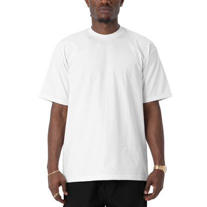 PRO CLUB MENS HEAVYWEIGHT COTTON SHORT SLEEVE CREW NECK T-SHIRT